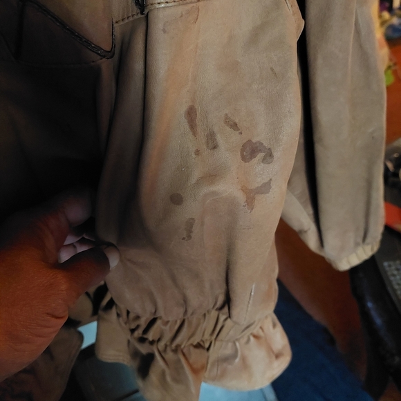 Vintage* B B Dakota Leather Jacket (Large) - Picture 11 of 16